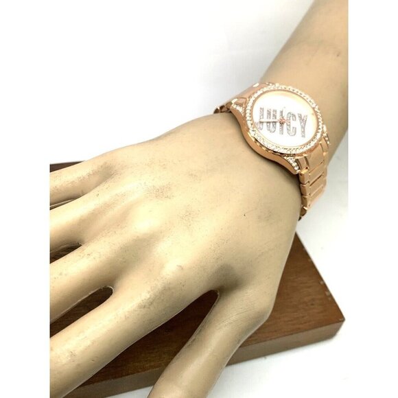 Juicy By Juicy Couture Women\'s Watch JC/5046 Quartz Silver Rose Gold Ste… main image 13